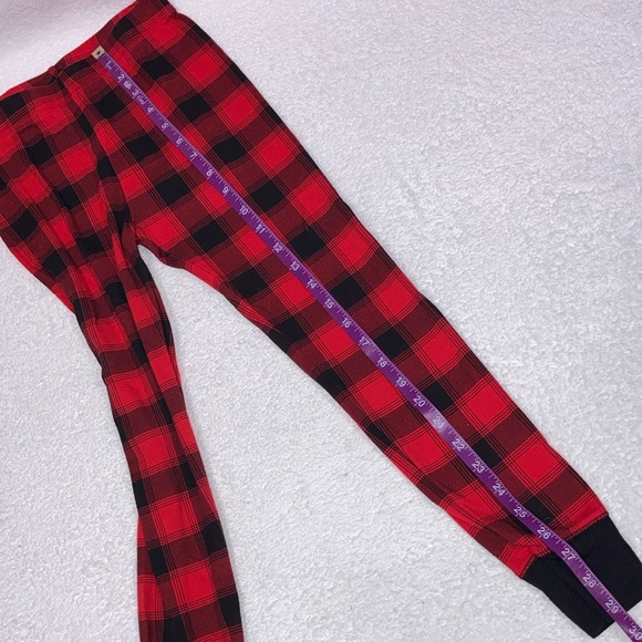 Gap organically grown cotton red black snug fit pajamas size 10 - Picture 5 of 7